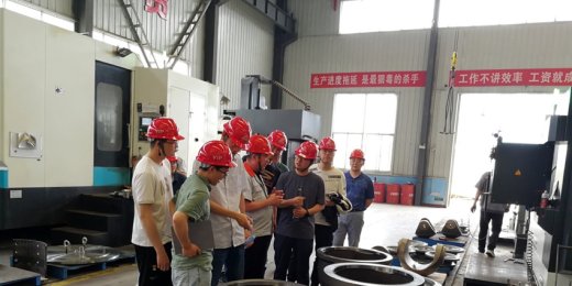 我公司喜迎大批客户来访考察